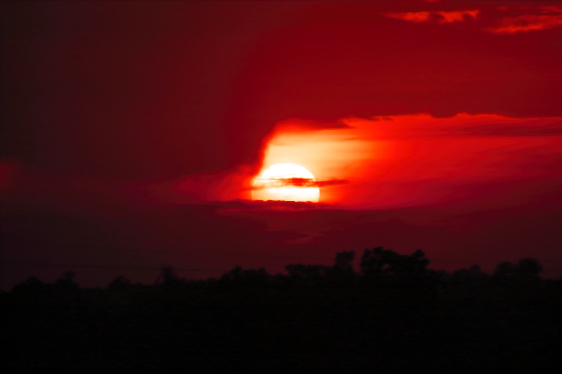 India sunset