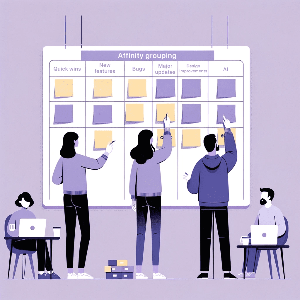 Affinity grouping estimation technique in Agile sprint planning