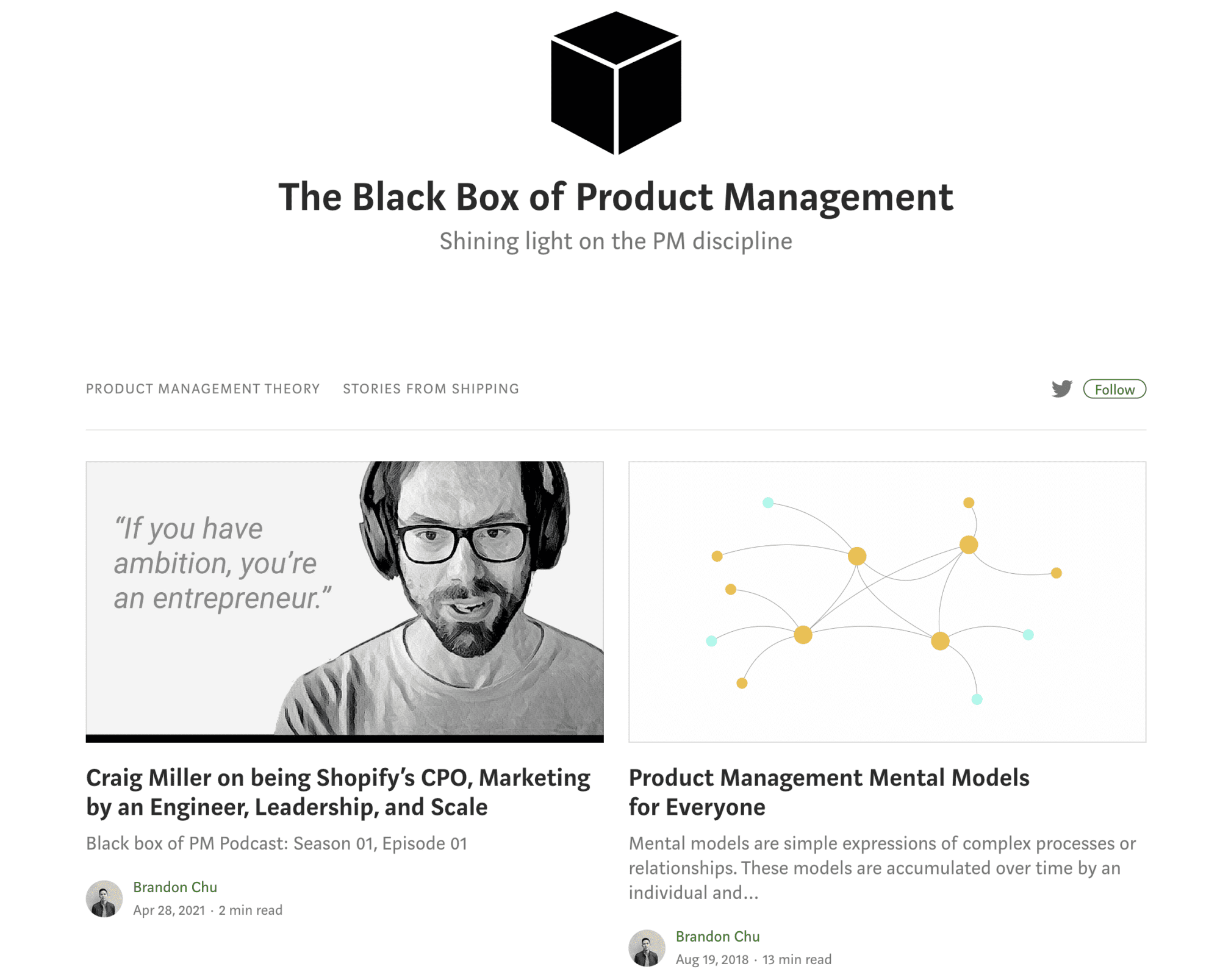 The Black Box of Product Management